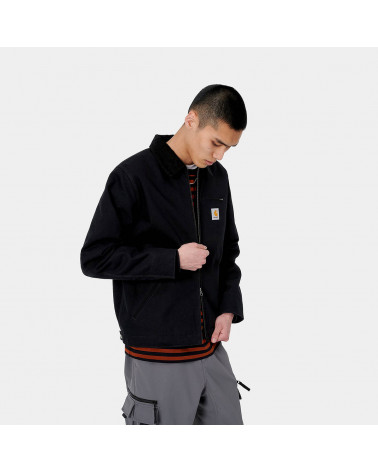 Carhartt Wip Detroit Jacket (Winter) Black/Black Rigid
