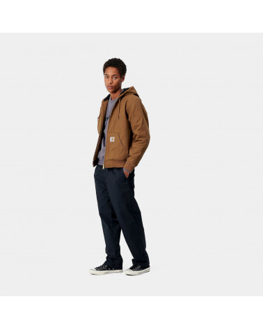 Carhartt WIP Giacca Active Jacket (Winetr) Hamilton Brown