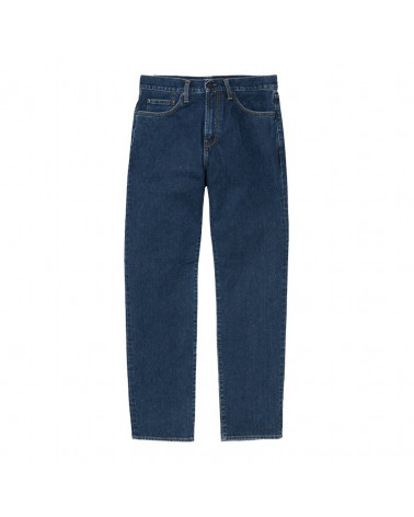 Carhartt Wip Jeans Pontiac Pant Blue Stone Washed