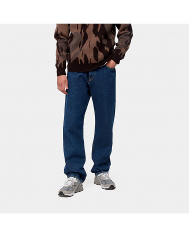 Carhartt Wip Pontiac Pant Blue Stone Washed