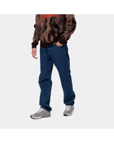 Carhartt Wip Pontiac Pant Blue Stone Washed