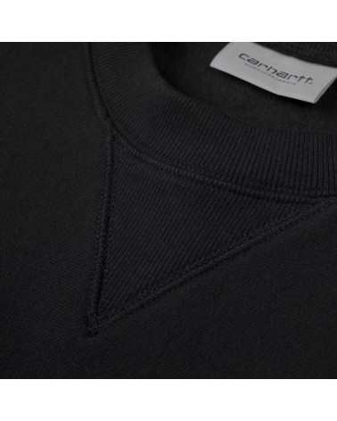 Carhartt Wip American Script Sweatshirt Black