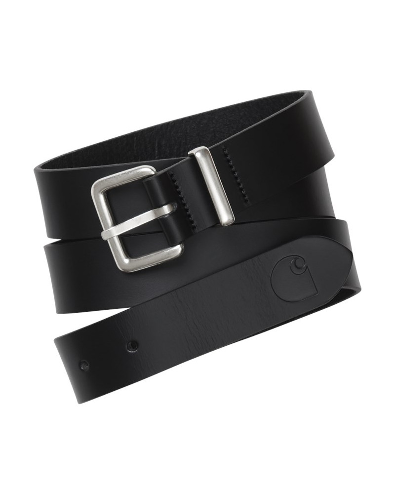Carhartt Wip Cintura Logo Belt Black/Silver