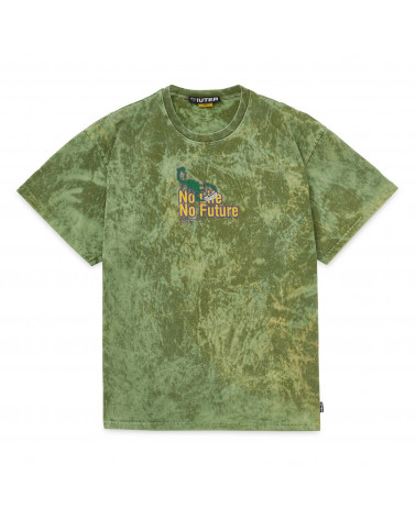 Iuter T-Shirt No Future Tee Army