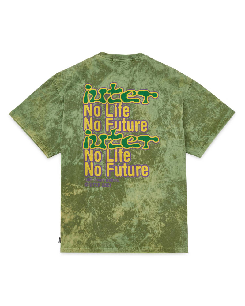 Iuter T-Shirt No Future Tee Army