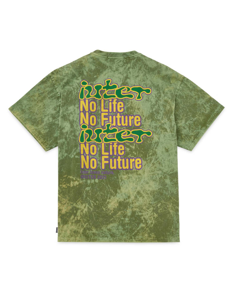 Iuter T-Shirt No Future Tee Army