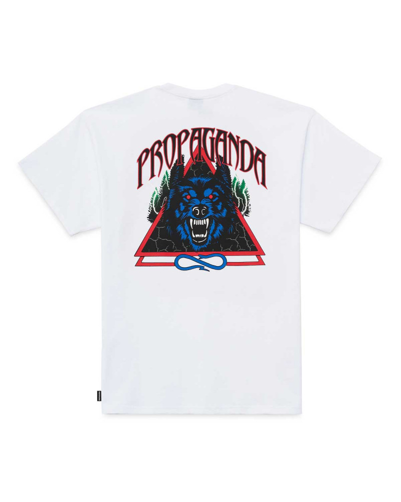 Propaganda T-Shirt Wolf Tee White