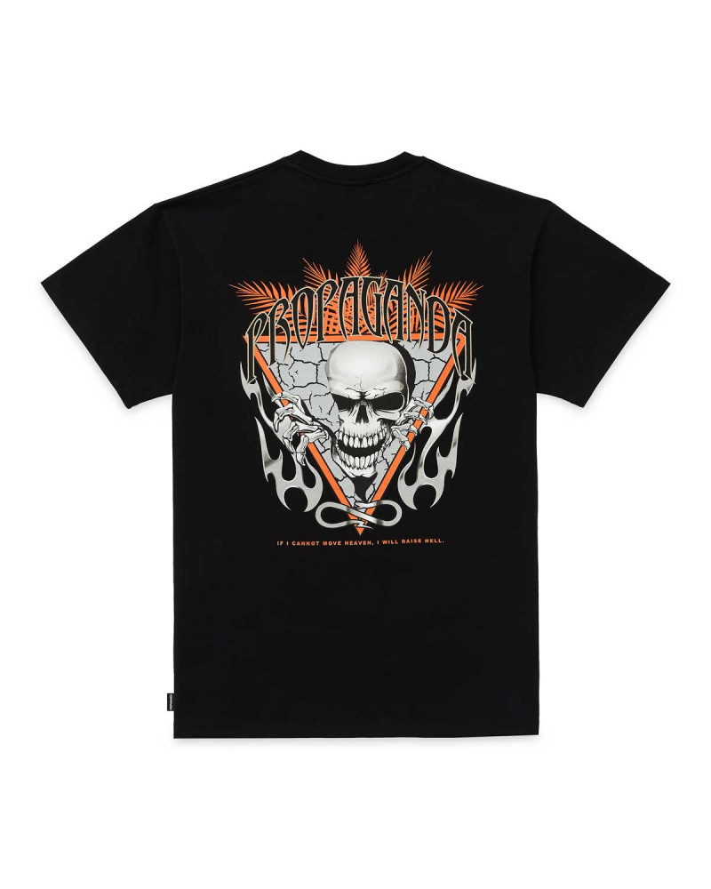 Propaganda T-Shirt Skeleton Tee Black