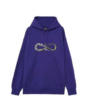 Propaganda Felpa Scarful Hoodie Purple
