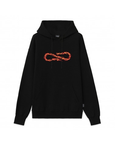 Propaganda Felpa Xv Flame Hoodie Black