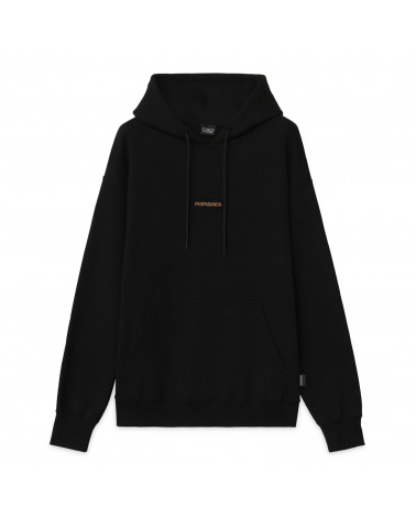 Propaganda Sweatshirt Ribs Metal Gold Black