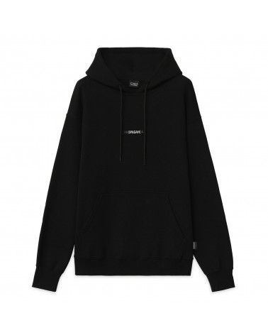 Propaganda Sweatshirt Ribs Metal Silver Black