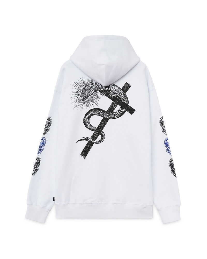 Propaganda Sweatshirt Xv Monster Hoodie White