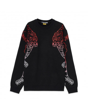 Iuter Felpa Double Nepal Crew Black