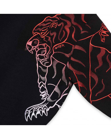 Iuter Felpa Double Nepal Crew Black