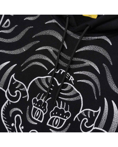 Iuter Sweatshirt Tibetan Hoodie Black