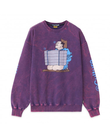 Iuter Felpa Torture Crewneck Purple