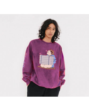 Iuter Felpa Torture Crewneck Purple