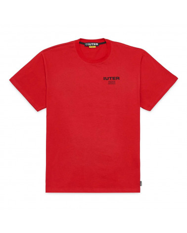 Iuter T-Shirt Fast Logo Tee Red