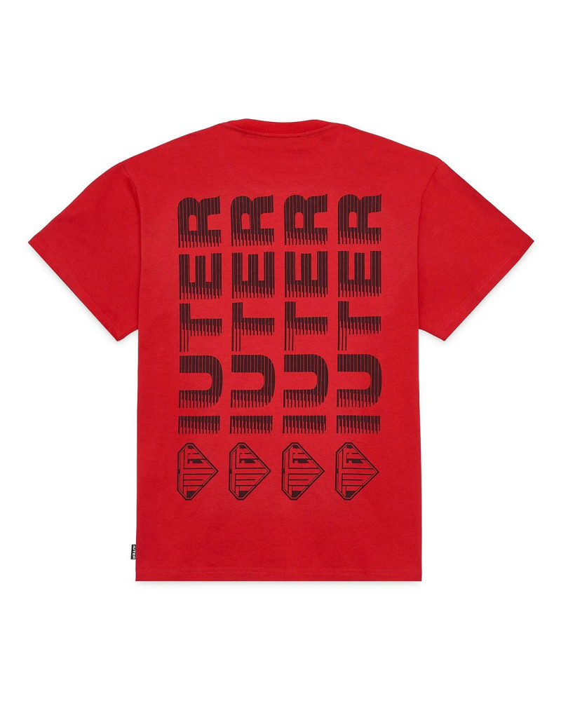 Iuter T-Shirt Fast Logo Tee Red