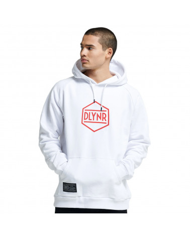 Dolly Noire Sweatshirt Logo DLYNR Hoodie White