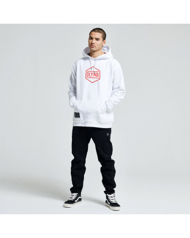 Dolly Noire Sweatshirt Logo DLYNR Hoodie White