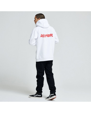 Dolly Noire Felpa Logo DLYNR Hoodie White
