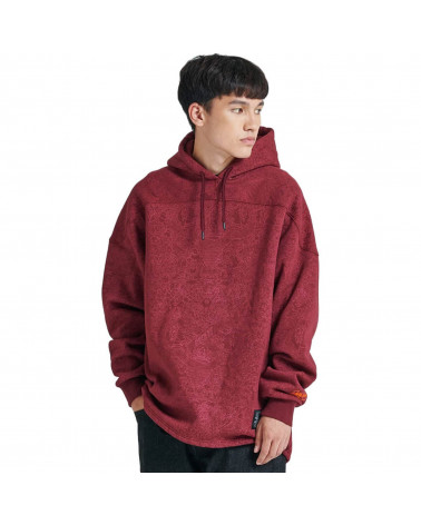 Dolly Noire Felpa Inferno Hockey H Urban Over Bordeaux