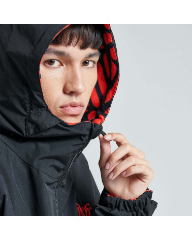 Dolly Noire Giacca Bosco Pattern Jacket Hoodie Zip