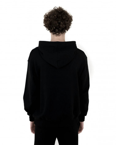 Phobia Sweatshirt Black Hoodie Pink Lightning