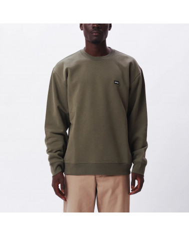 Obey Felpa Mini Box Logo Crew Speciality Fleece Thyme