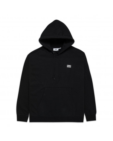 Obey Felpa Mass Resistance Premium Hooded Fleece Black