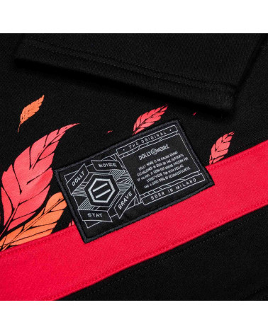 Dolly Noire Felpa Vento del Nord Hockey Crewneck Over Black