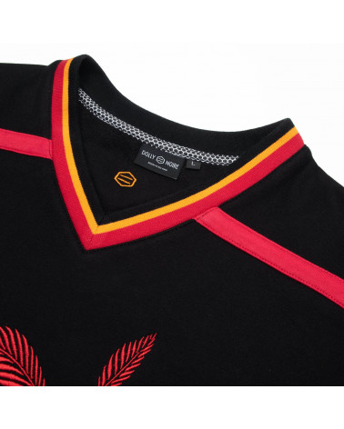 Dolly Noire Felpa Vento del Nord Hockey Crewneck Over Black