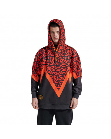 Dolly Noire Felpa Bench Duomo Rovesciato H Over Bosco Red