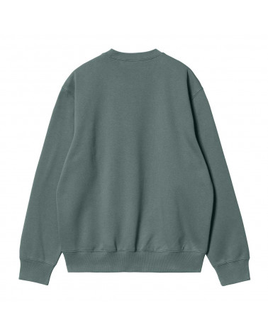 Carhartt Wip Carhartt Sweatshirt Eucalyptus/Frasier