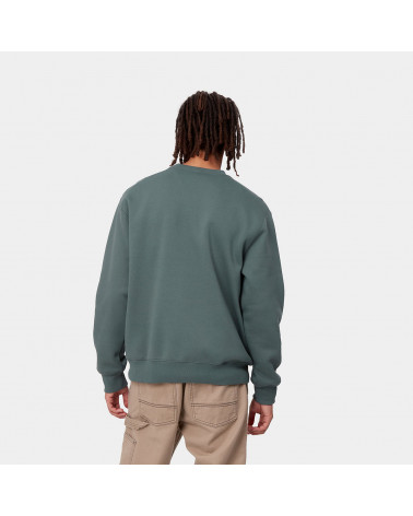 Carhartt Wip Carhartt Sweatshirt Eucalyptus/Frasier