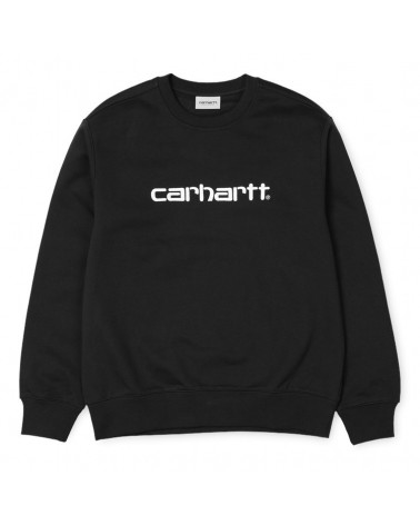 Carhartt Wip Felpa Carhartt Sweatshirt Black/White