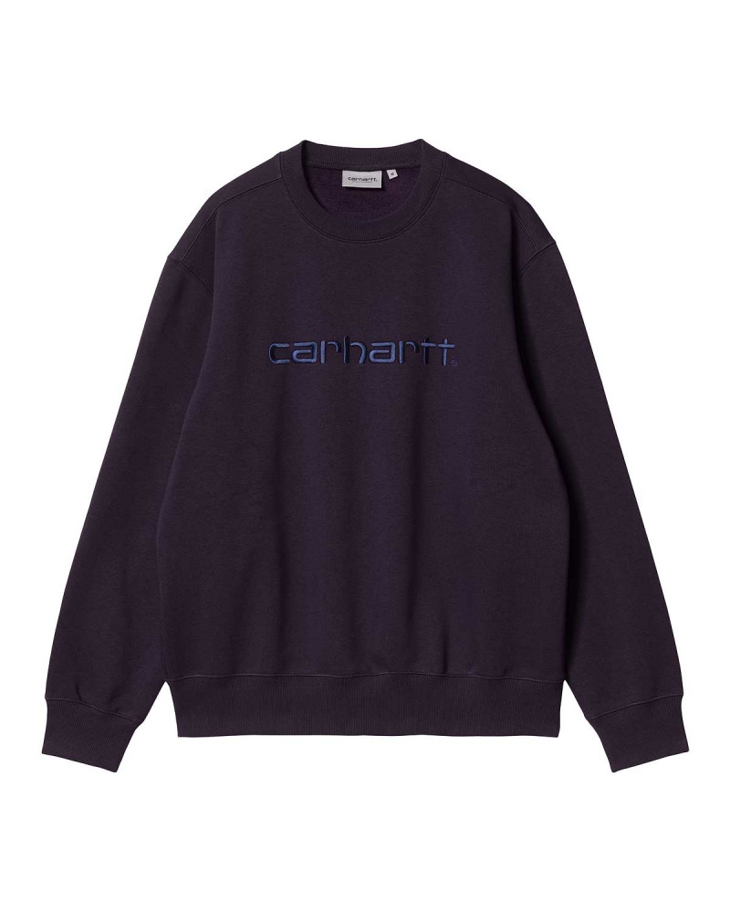 Carhartt Wip Carhartt Sweatshirt Dark Iris/Cold Viola
