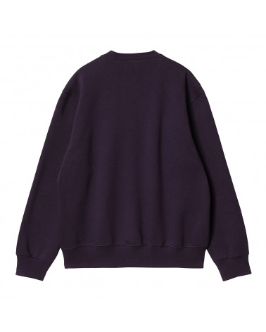 Carhartt Wip Carhartt Sweatshirt Dark Iris/Cold Viola