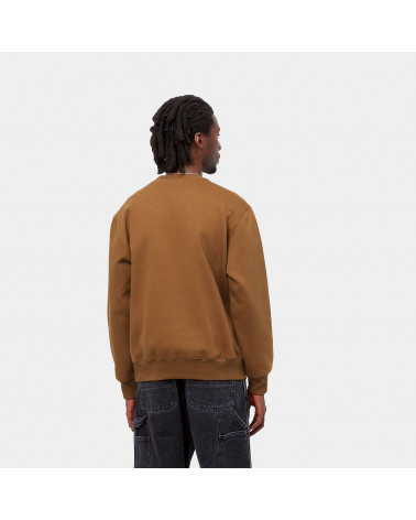 Carhartt Wip Carhartt Sweatshirt Hamilton Brown/Black