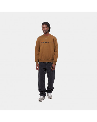 Carhartt Wip Carhartt Sweatshirt Hamilton Brown/Black
