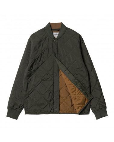 Carhartt Wip Giacca Barrow Liner Cypress/Hamilton Brown