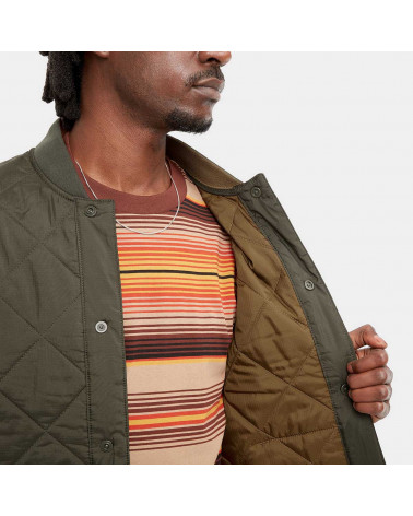 Carhartt Wip Giacca Barrow Liner Cypress/Hamilton Brown