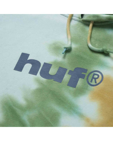 HUF Lo Fi Tiedye Po Hoodie Gold