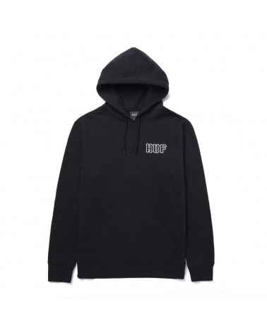 HUF Barb Wire Blassic H PO Hoodie Black