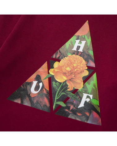 HUF New Dawn TT PO Hoodie Bloodstone