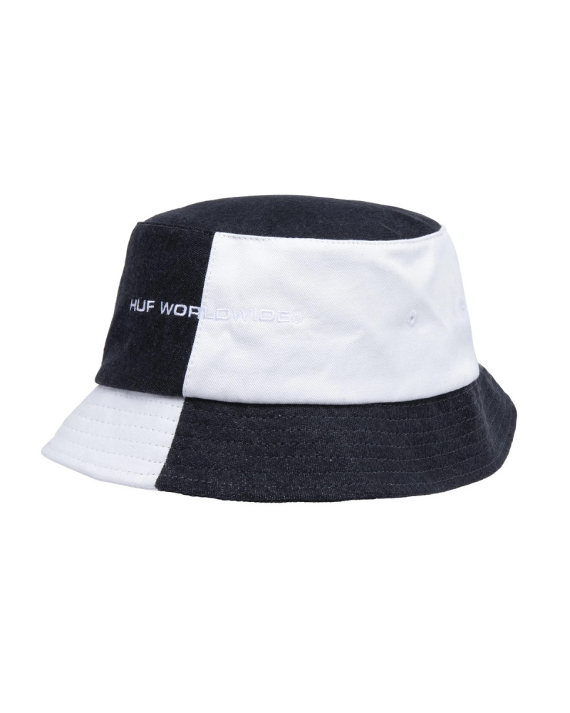 HUF Cappello Block Out Bucket Black/White