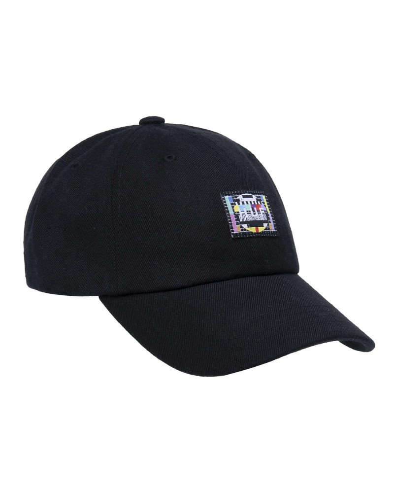 HUF Cappello Test Screen Curved Visor 6-Panel Hat Black