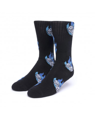 HUF Calze Hot Dice Sock Black